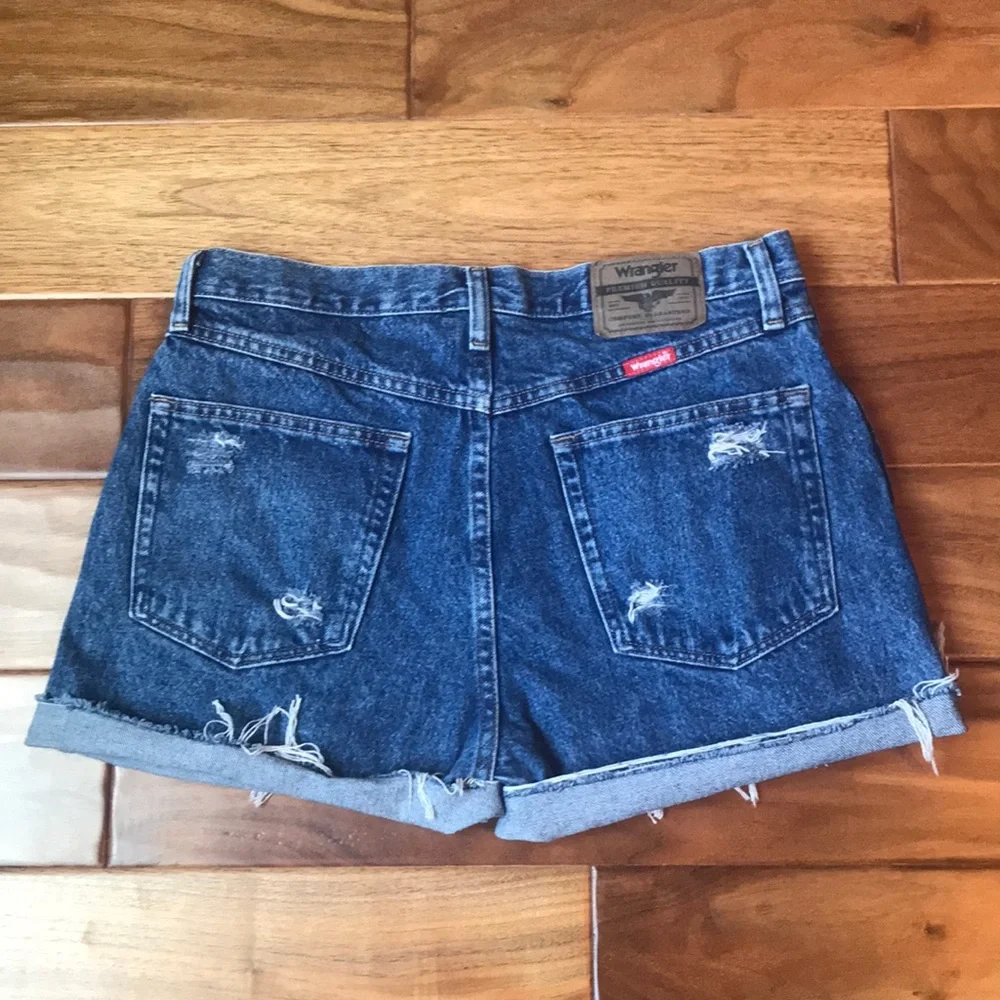 Wrangler High Waisted Denim Shorts